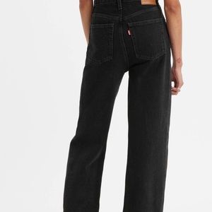Levi’s Premium Ribcage Wide Leg.